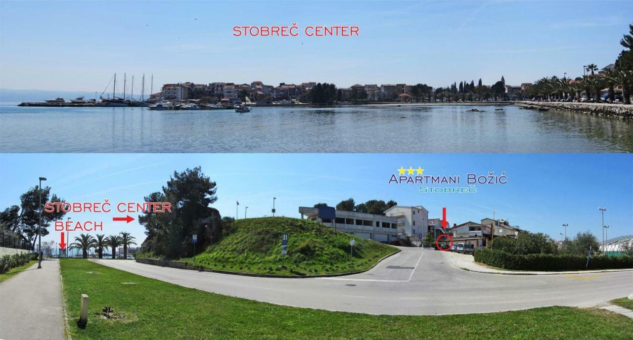 Apartmani Bozic Стобрек Экстерьер фото